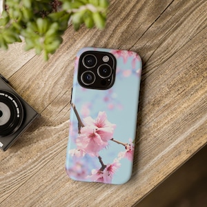 Cherry Blossom Phone Case | Soft Pink Floral Design | Aesthetic iPhone & Samsung Case | Spring Nature Lover Gift