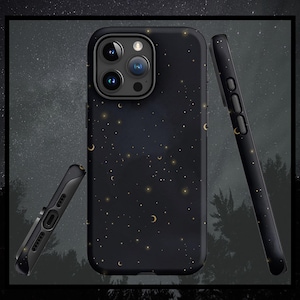 Celestial Tough iPhone Case | Star Case | Astrology Case | Tarot | Witch | Magic | Magick | Night | Sky | Space | Whimsigoth | iPhone 16