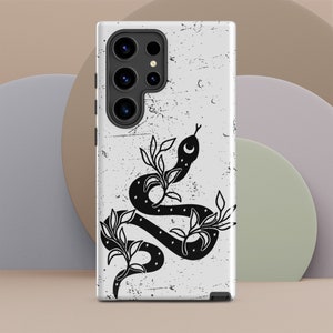 Dark Academia Snake Samsung Case / Witch Android Phone Case / Goth / Witchy Hippie / Serpent Phone Case / Durable / Boho Gift / Whimsigoth