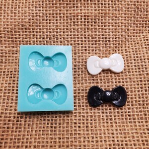 Silicone 23x12 MM Bow #1 Flexible Mold, CUSTOM