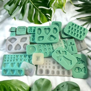 Grab Bag Molds OR ONE Small, Medium, or Large Mold (molds are imperfect molds, some have scratches, tears, etc PLEASE Read Description)