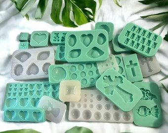 Grab Bag Molds OR ONE Small, Medium, or Large Mold (molds are imperfect molds, some have scratches, tears, etc PLEASE Read Description)