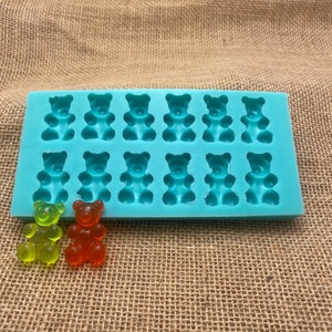 6 Pack: Gummy Bears Silicone Mold by Craft Smart®