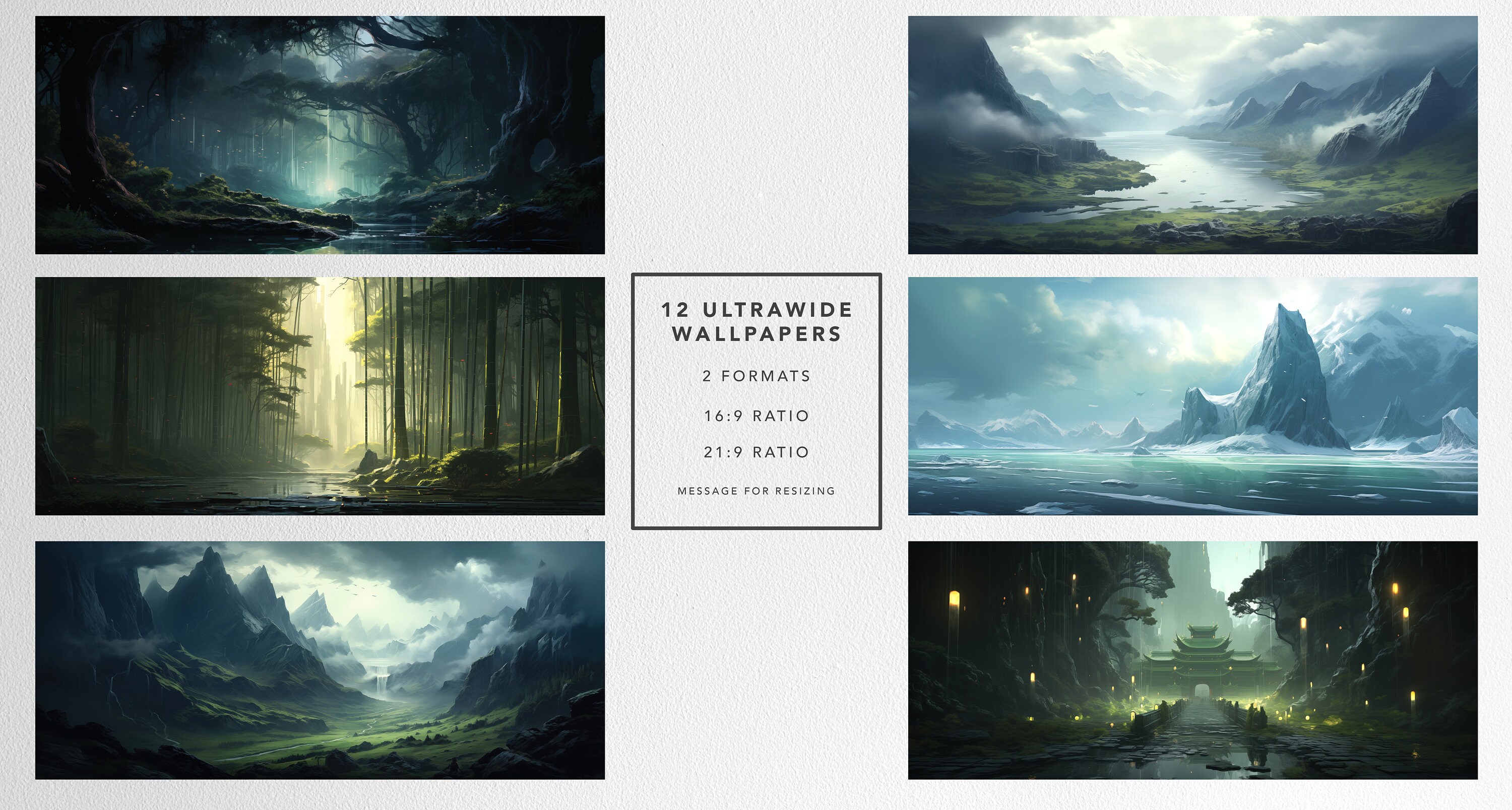 Moody Dark Anime Wallpaper Landscape Wallpaper Ultrawide Wallpapers 4k