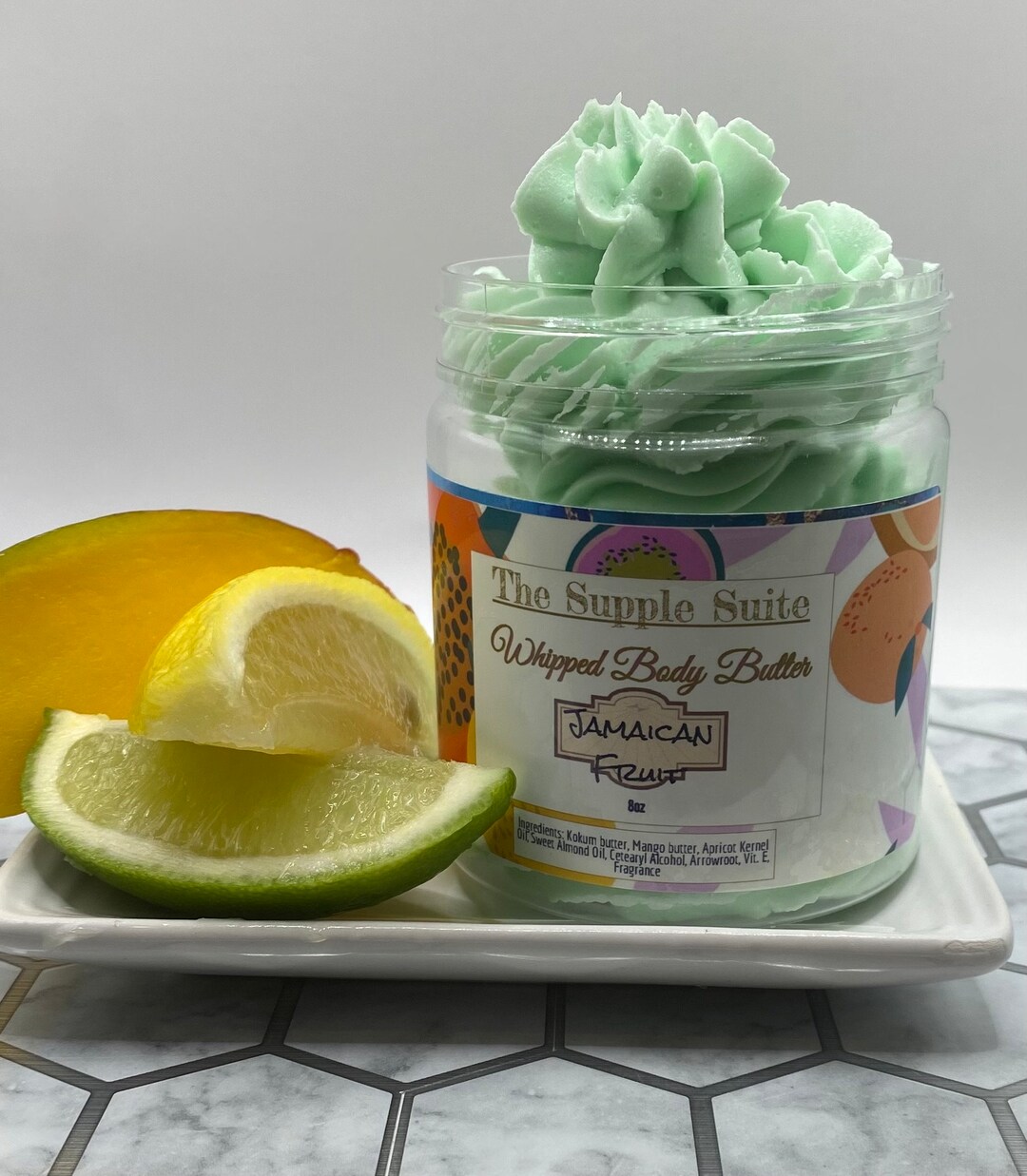 Jamaican Fruit Body Butter Whipped Body Butter Etsy