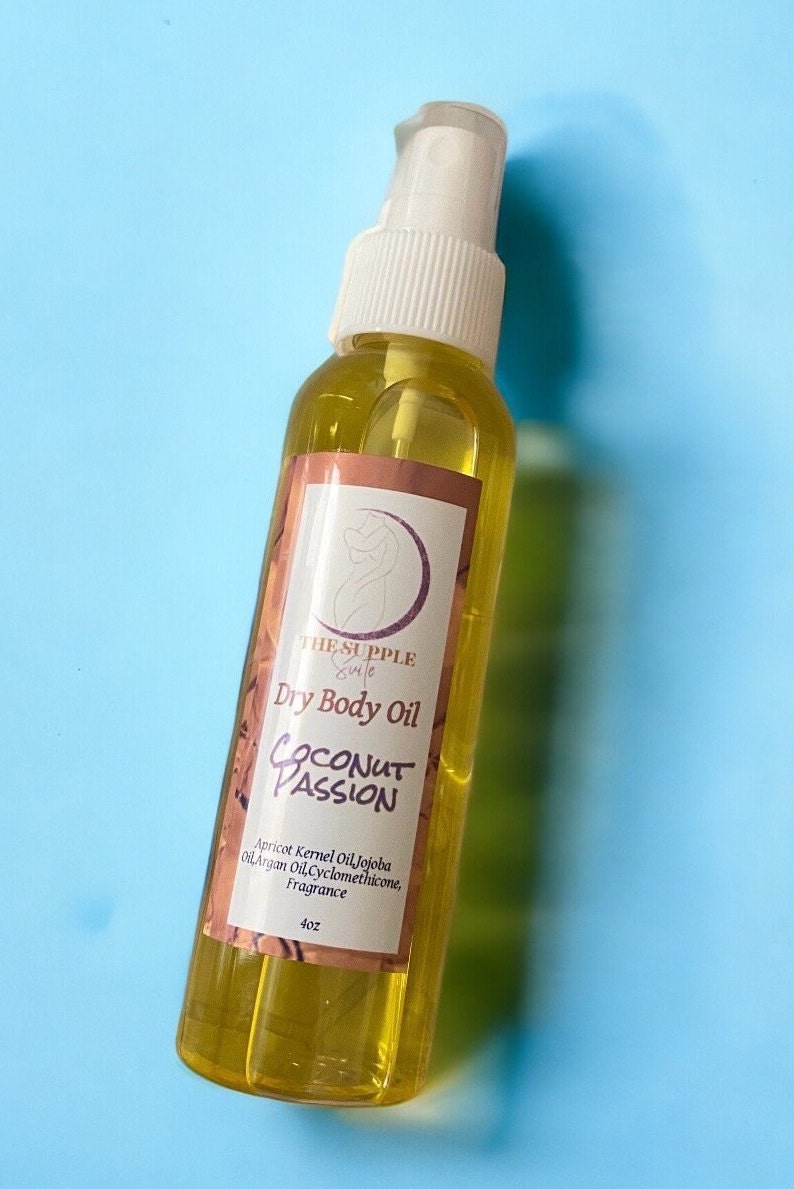 Dry Body Oil Spray Moisturizing Body Oil Etsy