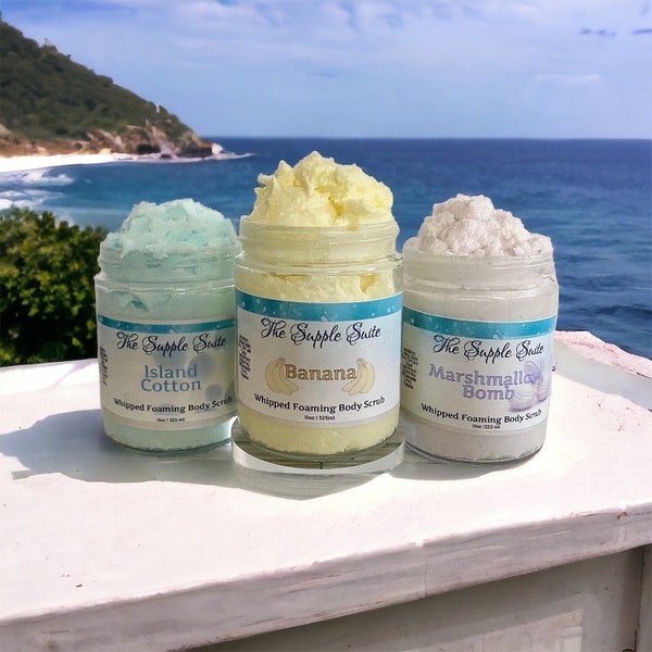 Whipped Sugar Scrub | Body Polish | Whipped Body Scrub