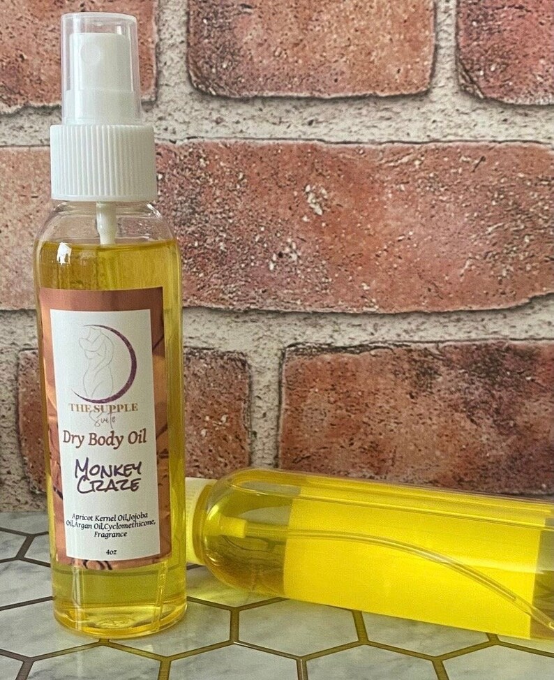 Dry Body Oil Spray Moisturizing Body Oil Etsy