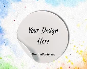 Waterdichte stickers op maat