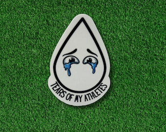 Athletic Trainer Sticker – “Tears of My Athletes” Funny Sports Medicine Vinyl Decal, ATC Gift