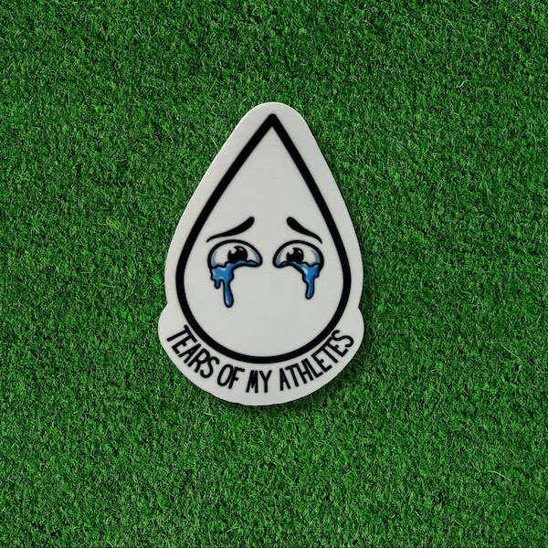Athletic Trainer Sticker – “Tears of My Athletes” Funny Sports Medicine Vinyl Decal, ATC Gift