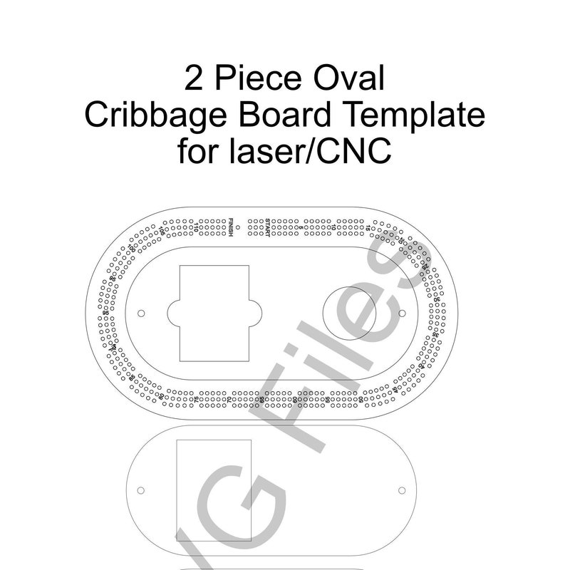 Cribbage Board Pattern - Etsy