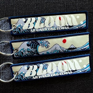 Bloom Great Wave Keytags
