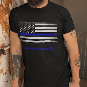 Back the Blue - graphic tee