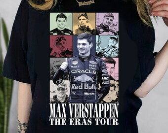 Max Verstappen The Eras Tour Shirt, Vintage 90s Racing Tshirt, Champion Formula 1 Tee, Vintage Design Graphic Tee 90s Sweatshirt Gift fans