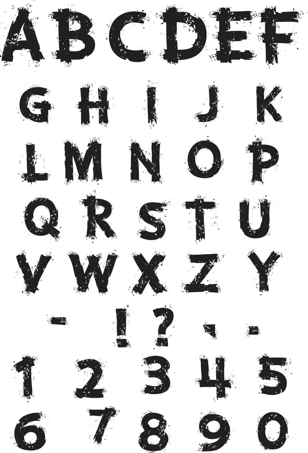 Alphabet Svg Alphabet Clipart Alphabet Svg File Vector - Etsy