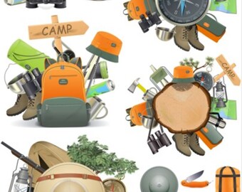 Camping and Adventure svg, Camping and adventure clipart, camping and adventure svg file, camping scene vector, cricut svg, cutting file svg