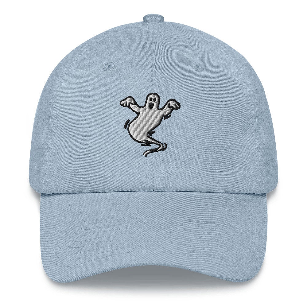Boné De Baseball Fantasma Halloween - Chapéu Vintage Bordado Spooky Boo Unissex