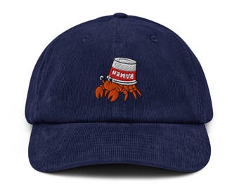 Ramen Hermit Crab Cord-Kappe - Unisex-Mütze (verstellbar, mehrfarbig)