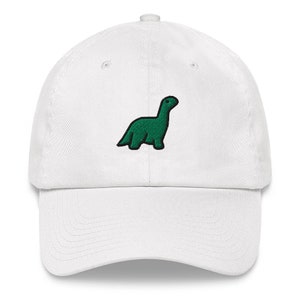 Dinosaur Hat, embroidered baseball cap, gift option chibi, kawaii - multiple colors