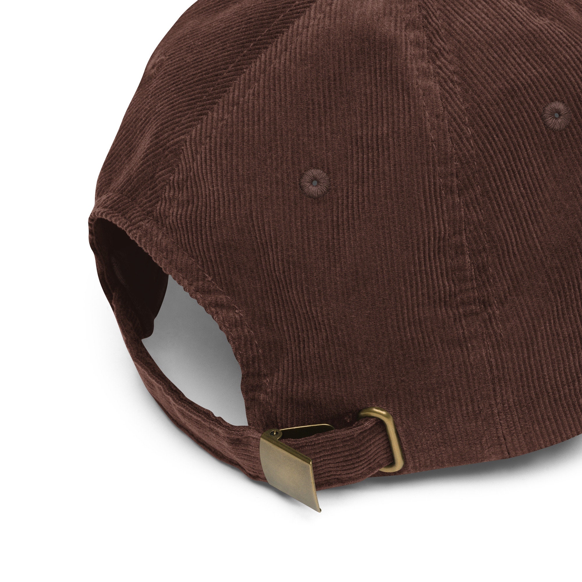 Fox Cap, Vintage Corduroy Cap, Embroidery, Dad Hat, Unisex