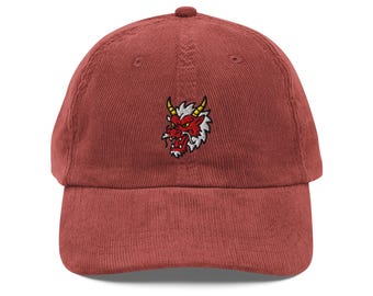 Vintage Chinesische Drachen Drachenmütze - Unisex Verstellbarer Hut in Verschiedenen Farben