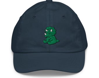 Kids Dinosaur Cap – Cute Embroidered Hat in Multiple Colours