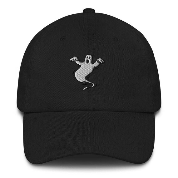 Ghost Baseball Cap, bestickte Papa Hut, Baumwolle, Halloween