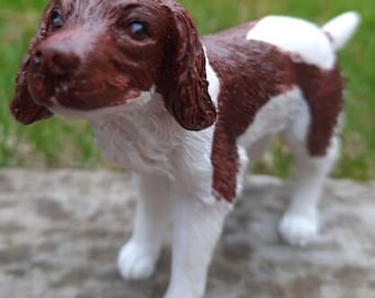 Garden Gift Dog Spaniel outdoor ornament Birthday Gift Statues - UK SELLER
