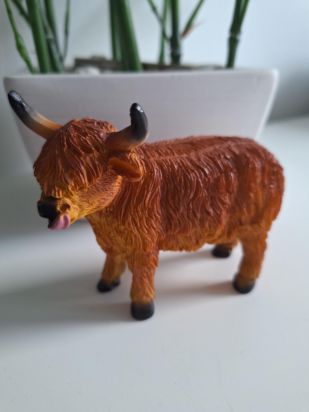 Gift Sapi Highland Cow COLOURED Outdoor Ornament Collectable Gift Birthday - Etsy ...