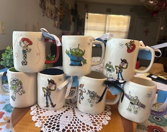 Ceramic “TOY STORY characters” coffee mugs