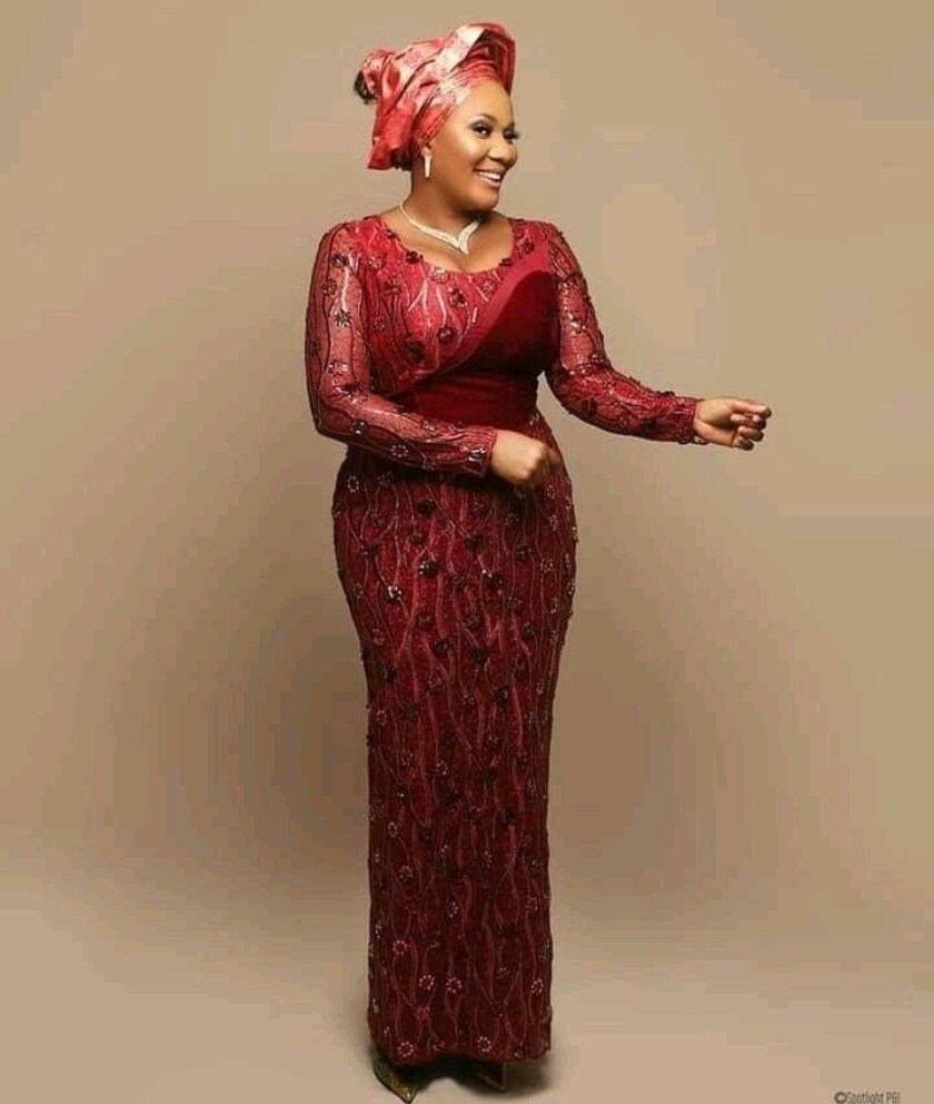 African Lace Dress/wedding Party Guest/nigerian Lace Styles/buy African