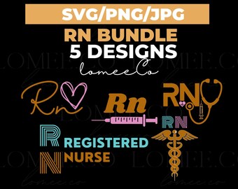 RN nurse svg - Nurse shirt svg - Nurse svg file - Nurse decal - Cut file cricut - Medical svg - Nurse svg bundle