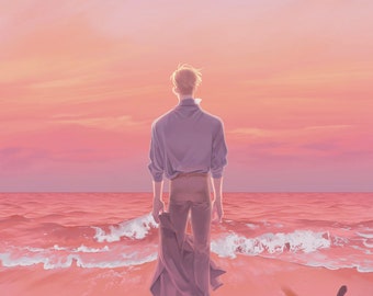 En reposo / JJK / Impresión de 5"x7"