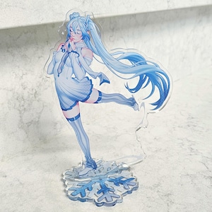 Winter Miku / Figura acrílica de 5&quot;