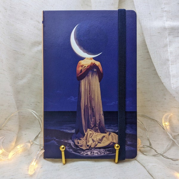 Crescent Moon | A5 Sketchbook and Notebook