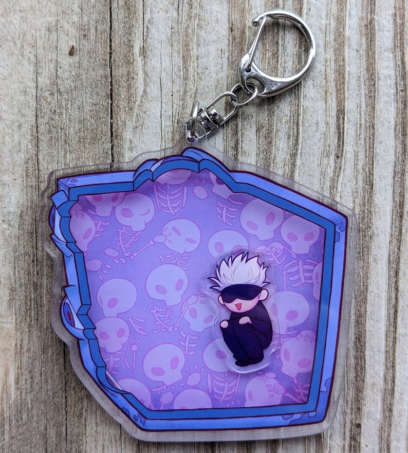 JJK Prison Realm 3 Shaker Charm Etsy