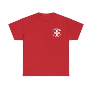 Camp Crystal Lake Lifeguard Unisex Heavy Cotton Tee