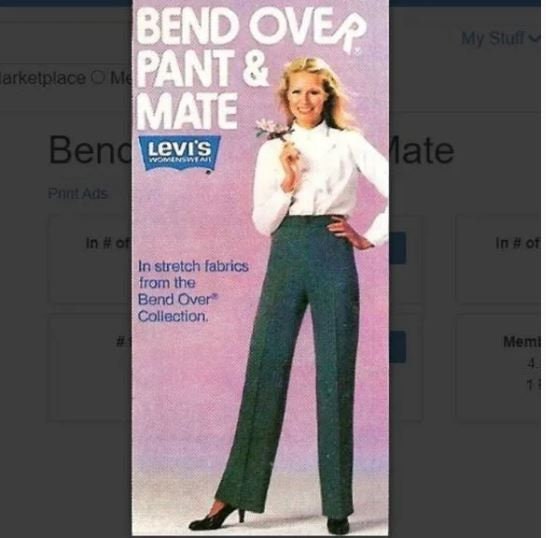 Levis Bend Over - Etsy