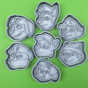 Paw Patrol cookie cutters