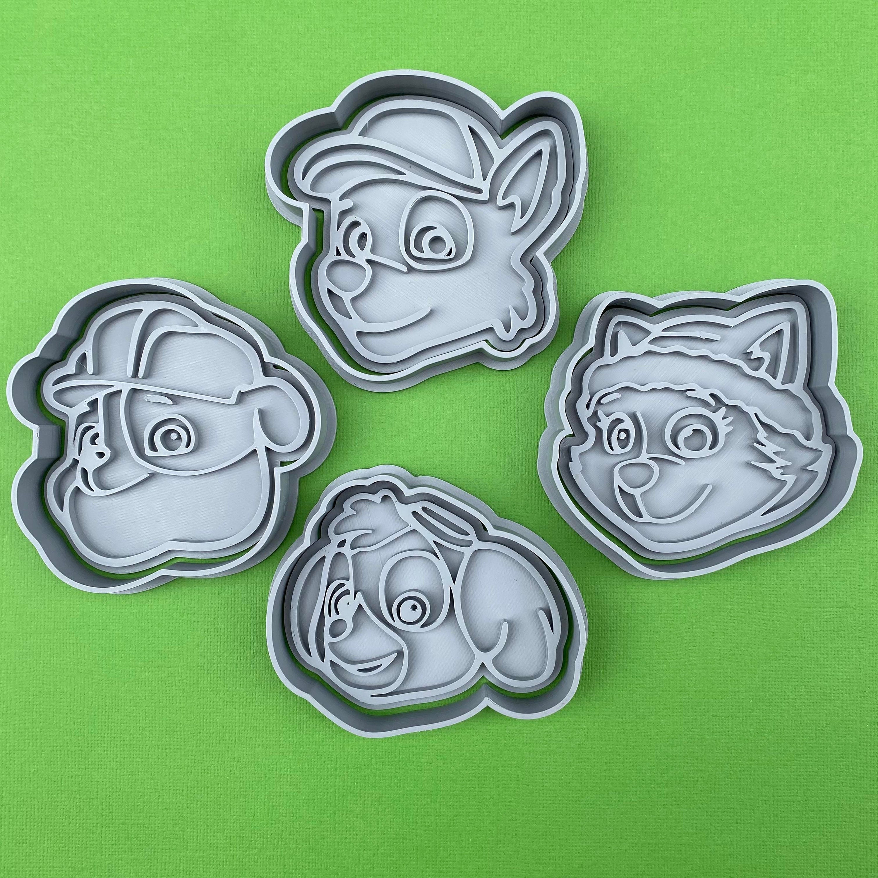 Paw Patrol Cookie Cutters Etsy Australia