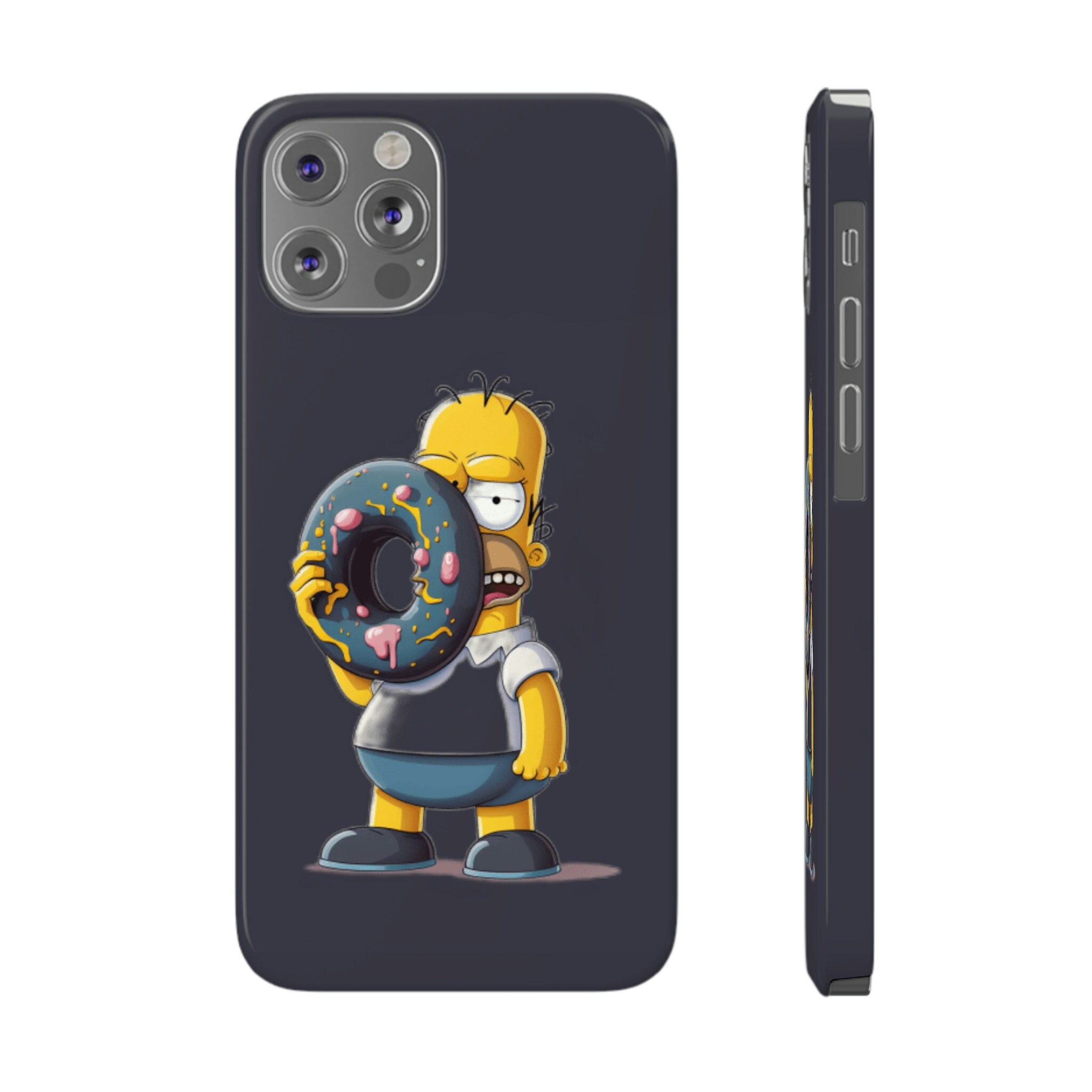 Super Realistic Case Homer Simpsons iPhone 13, 13 Pro / 13 Pro Max 12 ...