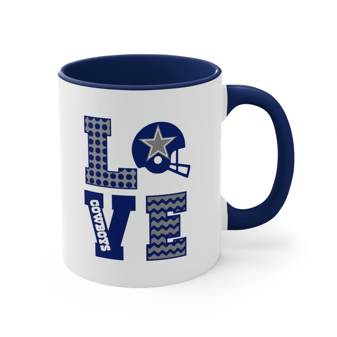 Dallas Cowboys Mug, Gift for Football Lover, Mugs for Team, Birthday