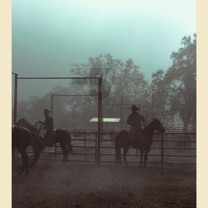 Rope the Gloom Wall Decor/Photo Print/Poster for Ranch, Western Life, Farmhouse Decor, Yellowstone Fans, Cowboys, Country, and Cattle Decor