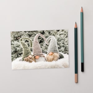 Postkarte: Gnome Life Snuggled In 01 Standard 6x4 Postkarte