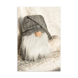 carte postale: Gnome Life | Tomte suédois | Norwegian Nisse | Gnome nordique | Elfes islandais