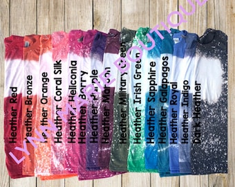 Bleached shirts-bleached blank shirts-wholesale bleached distressed t shirt-bleached blanks Gildan -sublimation blank shirts-custom bleached