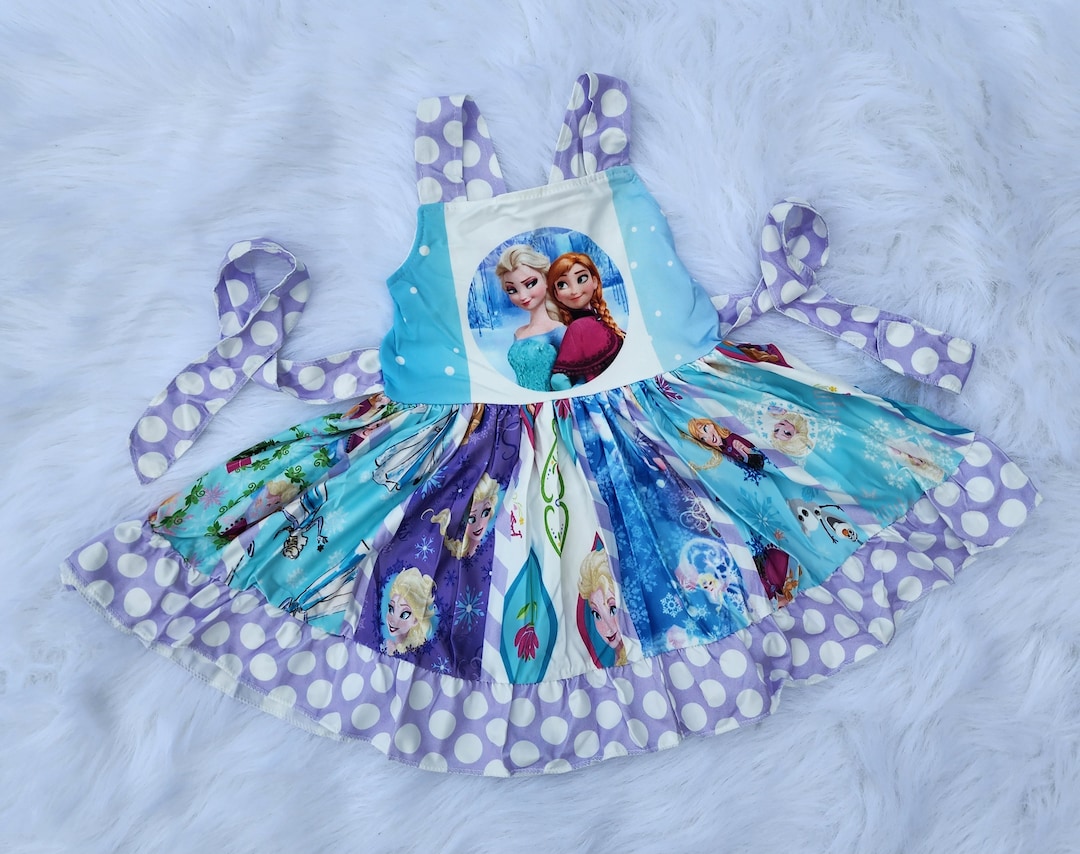 Frozen Dressdisney Dresselsa and Anna Dressdisney Birthday Etsy