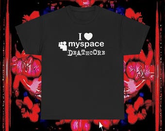 I Heart Myspace Deathcore Meme Shirt
