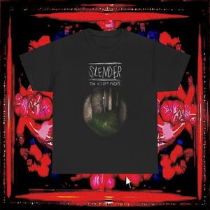 Slender The Eight Pages Video Game Creepypasta Shirt